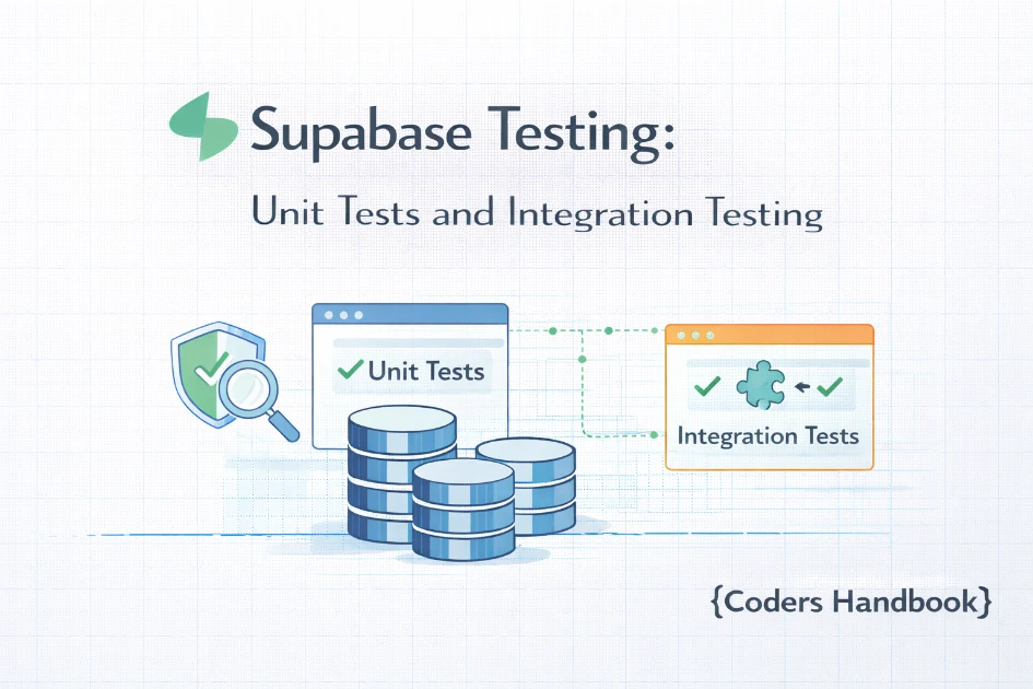 Supabase Testing: Unit Tests and Integration Testing