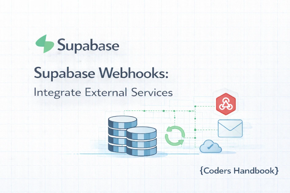 Supabase Webhooks: Integrate External Services