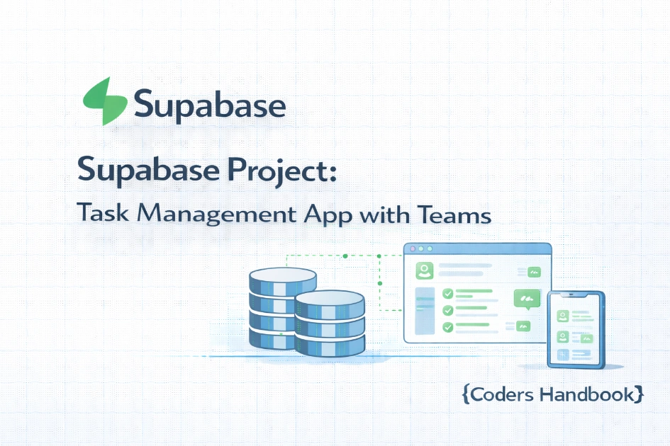Supabase Project: Task Management App with Teams