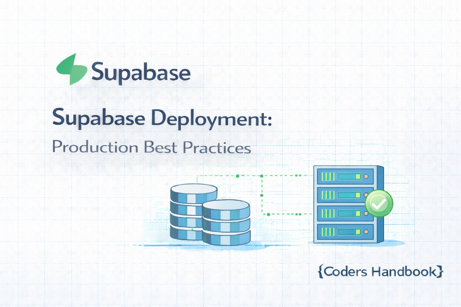 Supabase Deployment: Production Best Practices