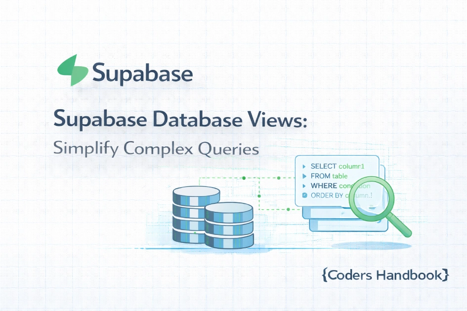 Supabase Database Views: Simplify Complex Queries