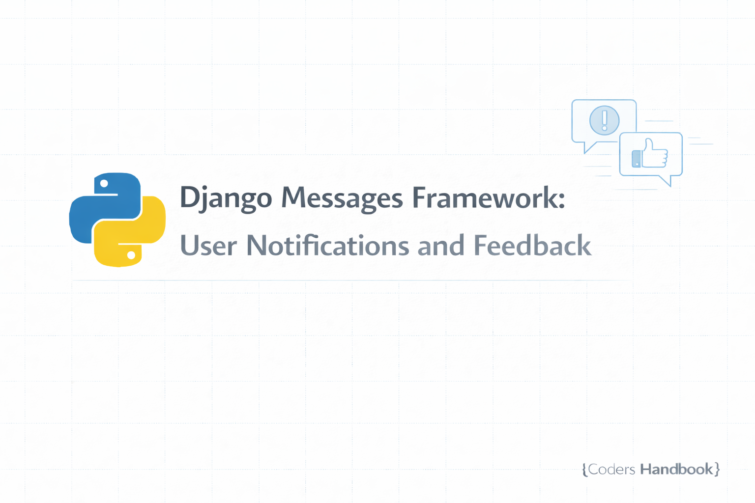 Django Messages Framework: User Notifications and Feedback