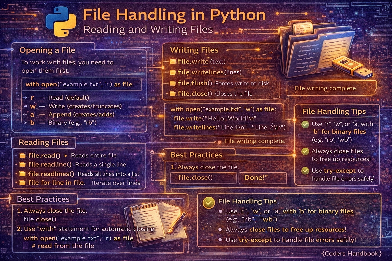 File Handling in Python: Reading and Writing Files