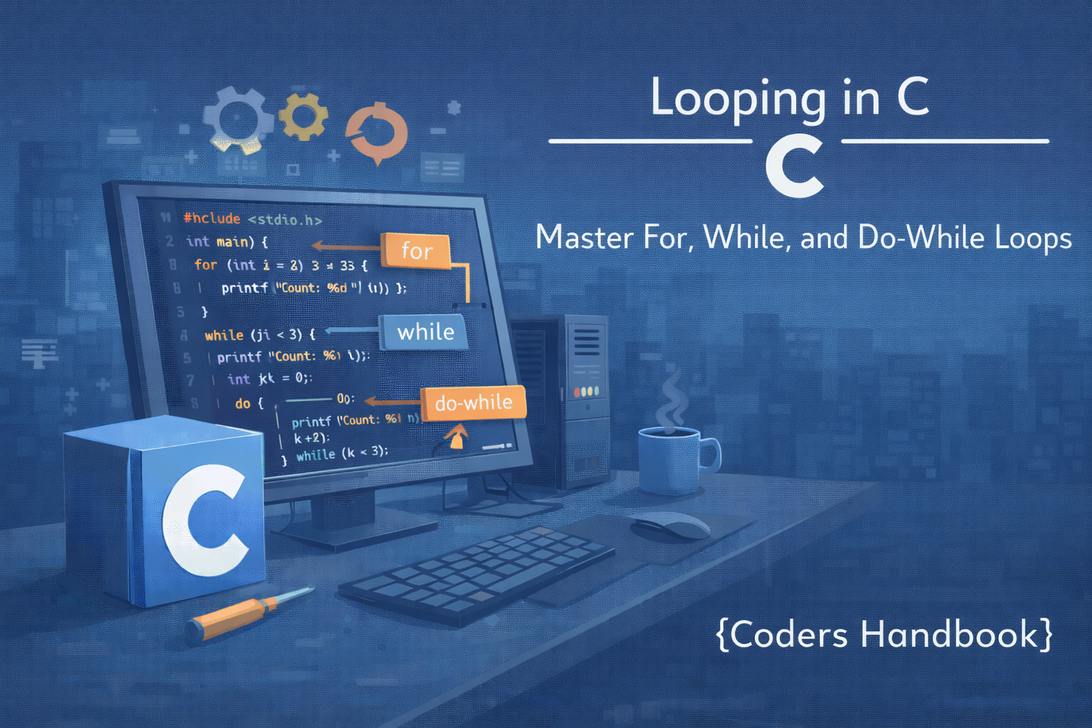 Looping in C: Master For, While, and Do-While Loops