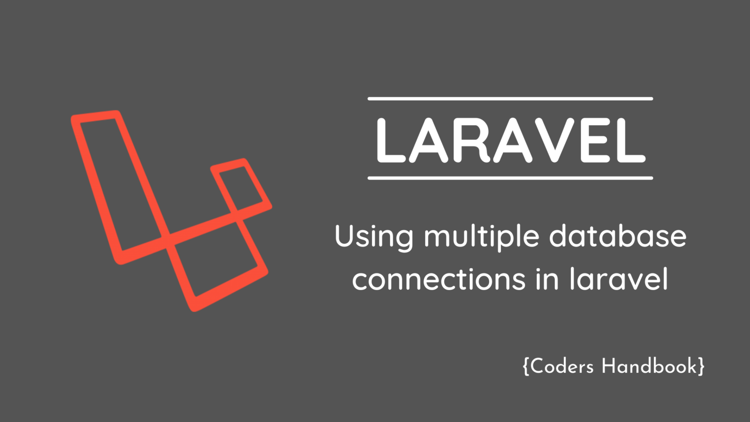 Using multiple database connections in laravel
