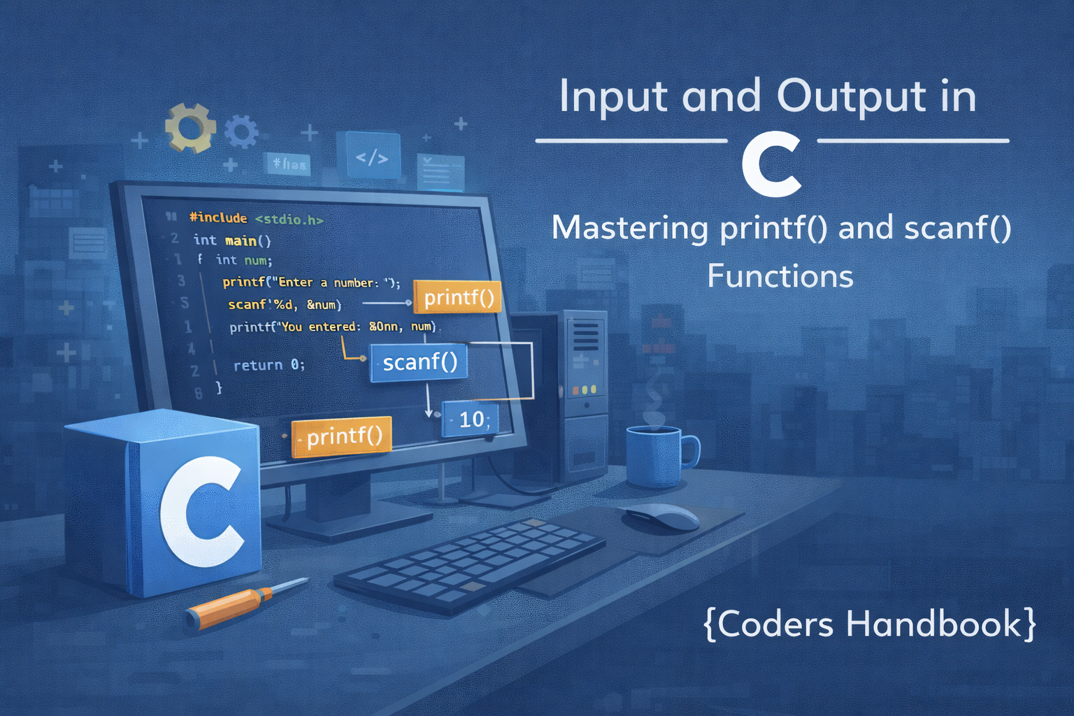 Input and Output in C: Mastering printf() and scanf() Functions