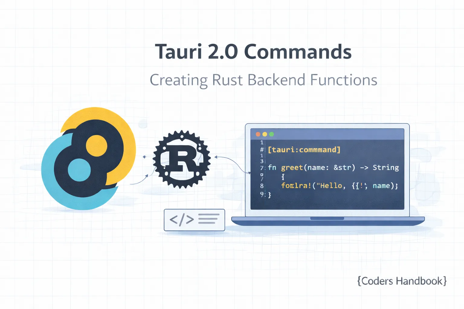 Tauri 2.0 Commands Creating Rust Backend Functions