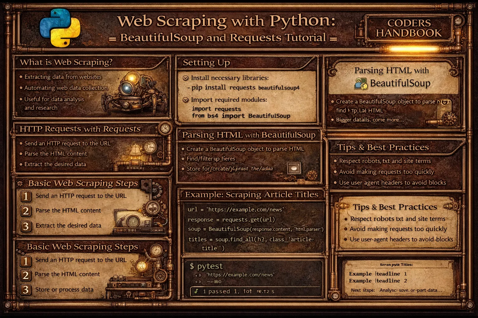 Web Scraping with Python: BeautifulSoup and Requests Tutorial
