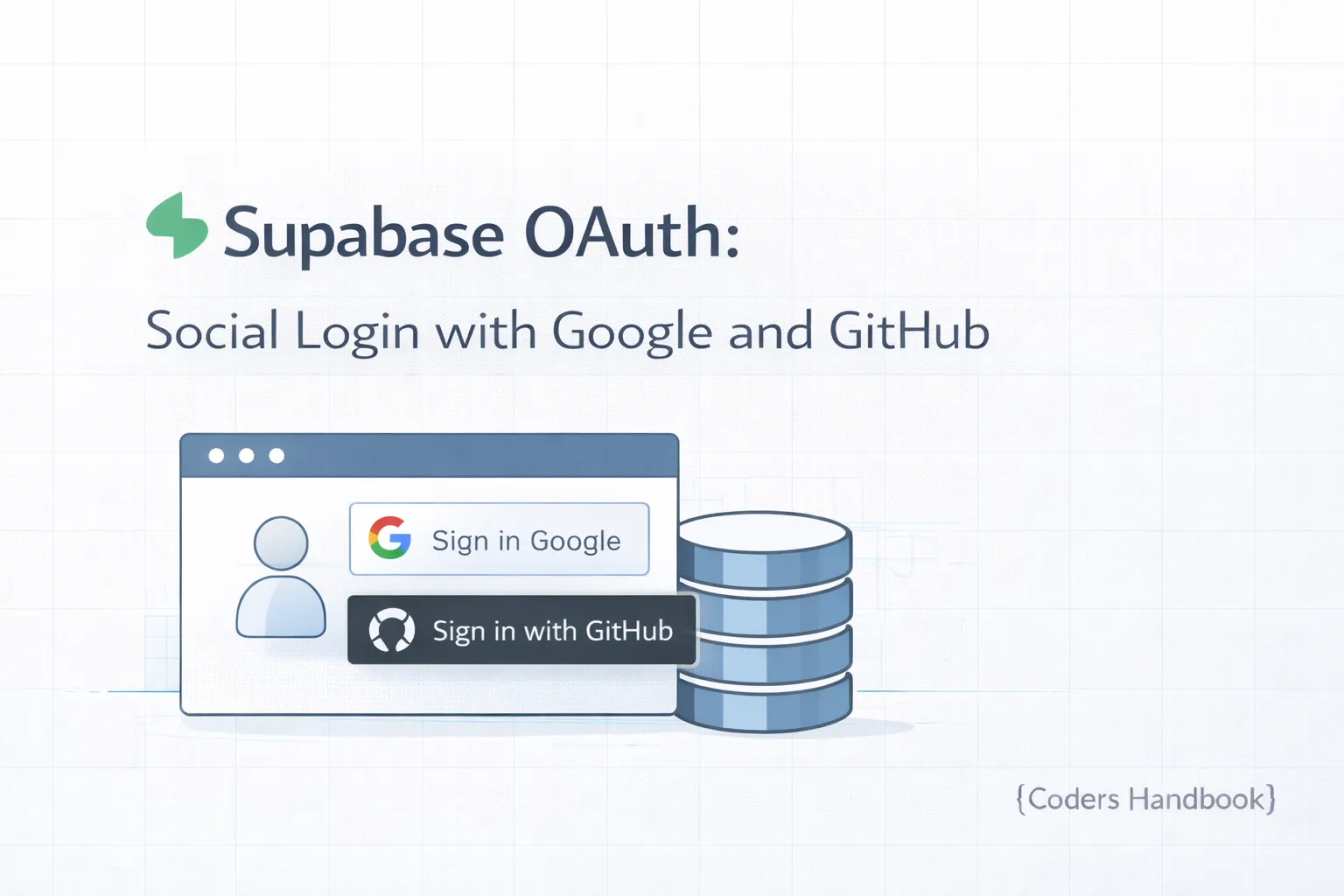 Supabase OAuth: Social Login with Google and GitHub