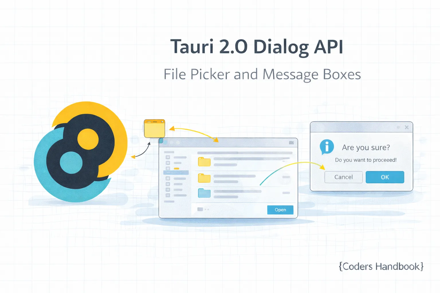 Tauri 2.0 Dialog API File Picker and Message Boxes