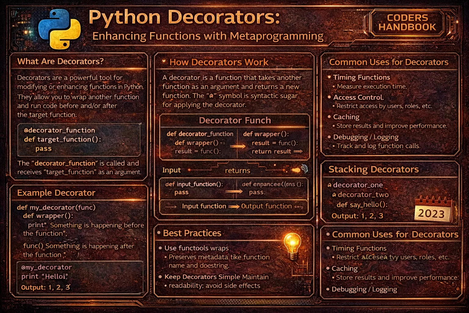 Python Decorators: Enhancing Functions with Metaprogramming
