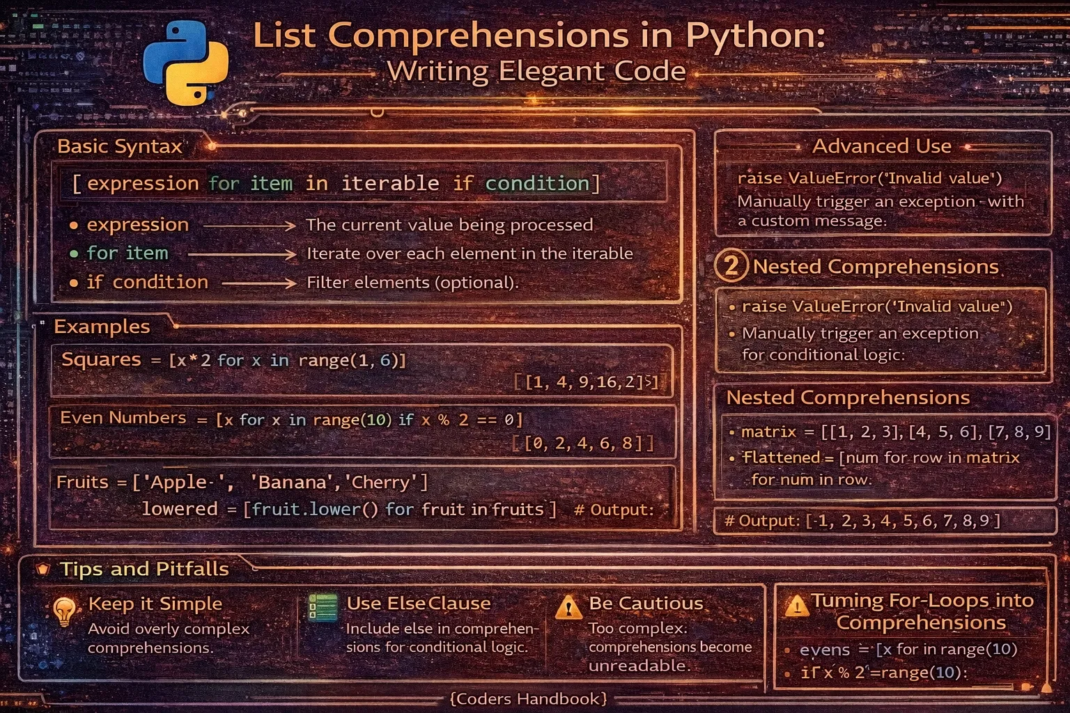List Comprehensions in Python: Writing Elegant Code