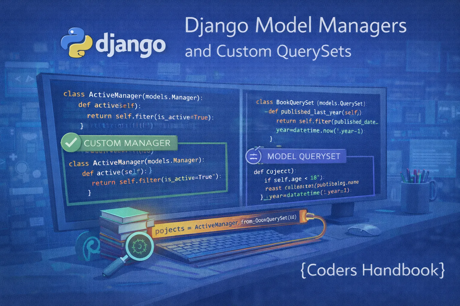 Django Model Managers and Custom QuerySets