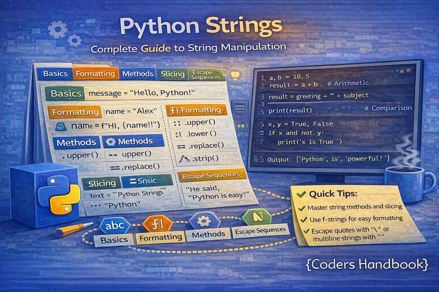 Python Strings: Complete Guide to String Manipulation