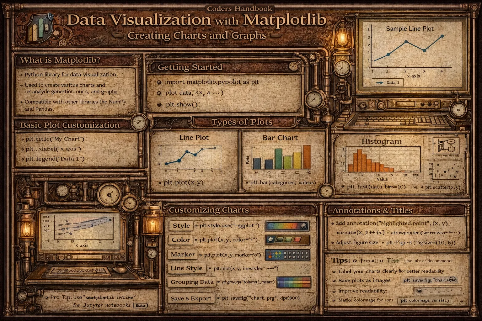 Data Visualization with Matplotlib: Creating Charts and Graphs