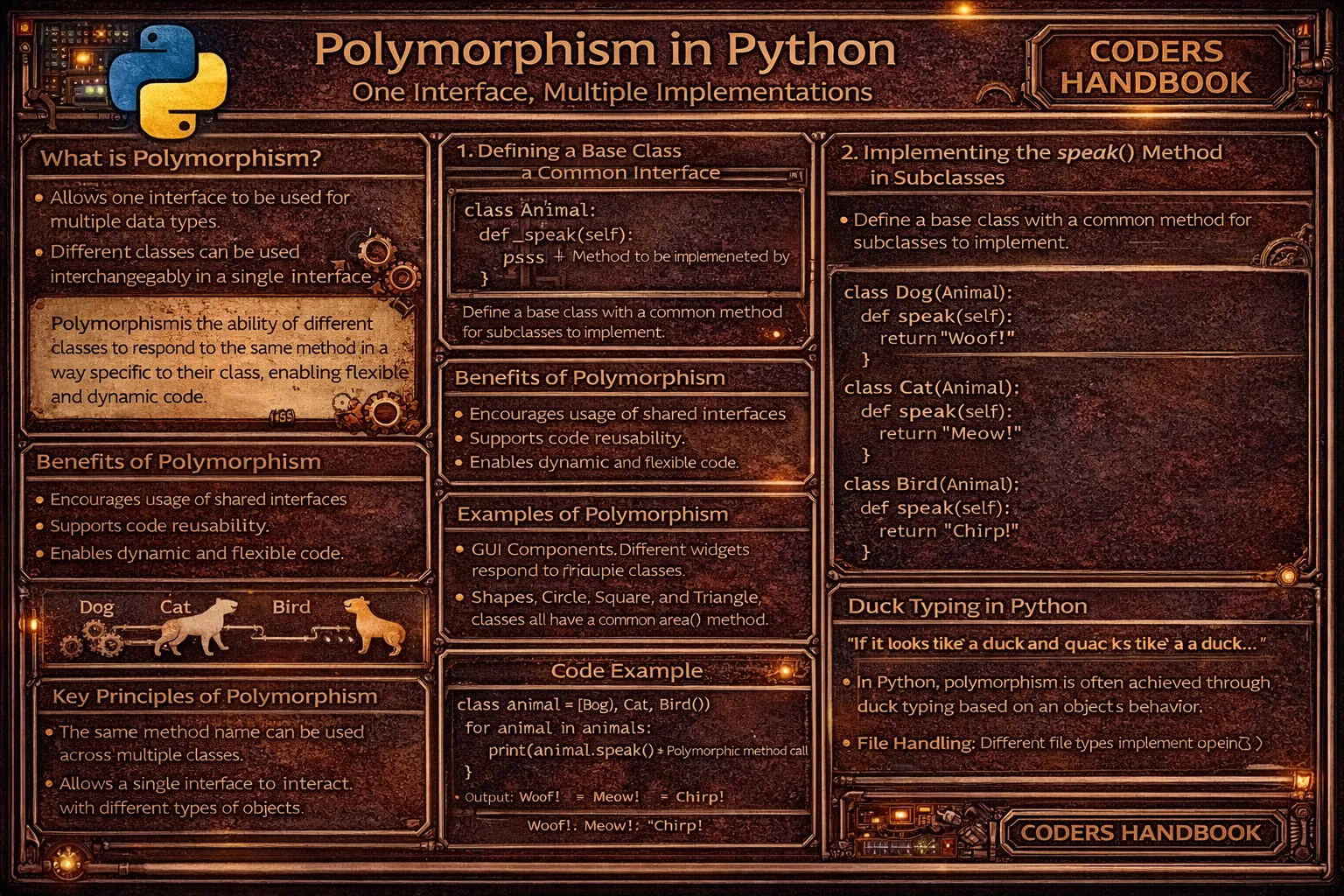 Polymorphism in Python: One Interface, Multiple Implementations