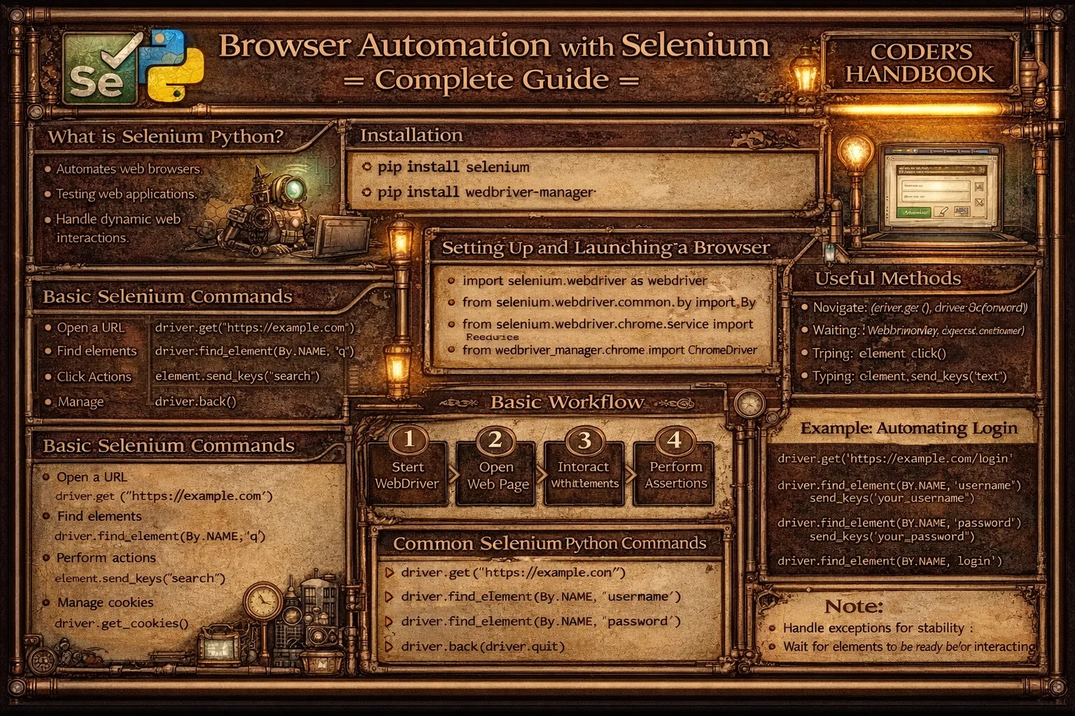 Browser Automation with Selenium Python: Complete Guide