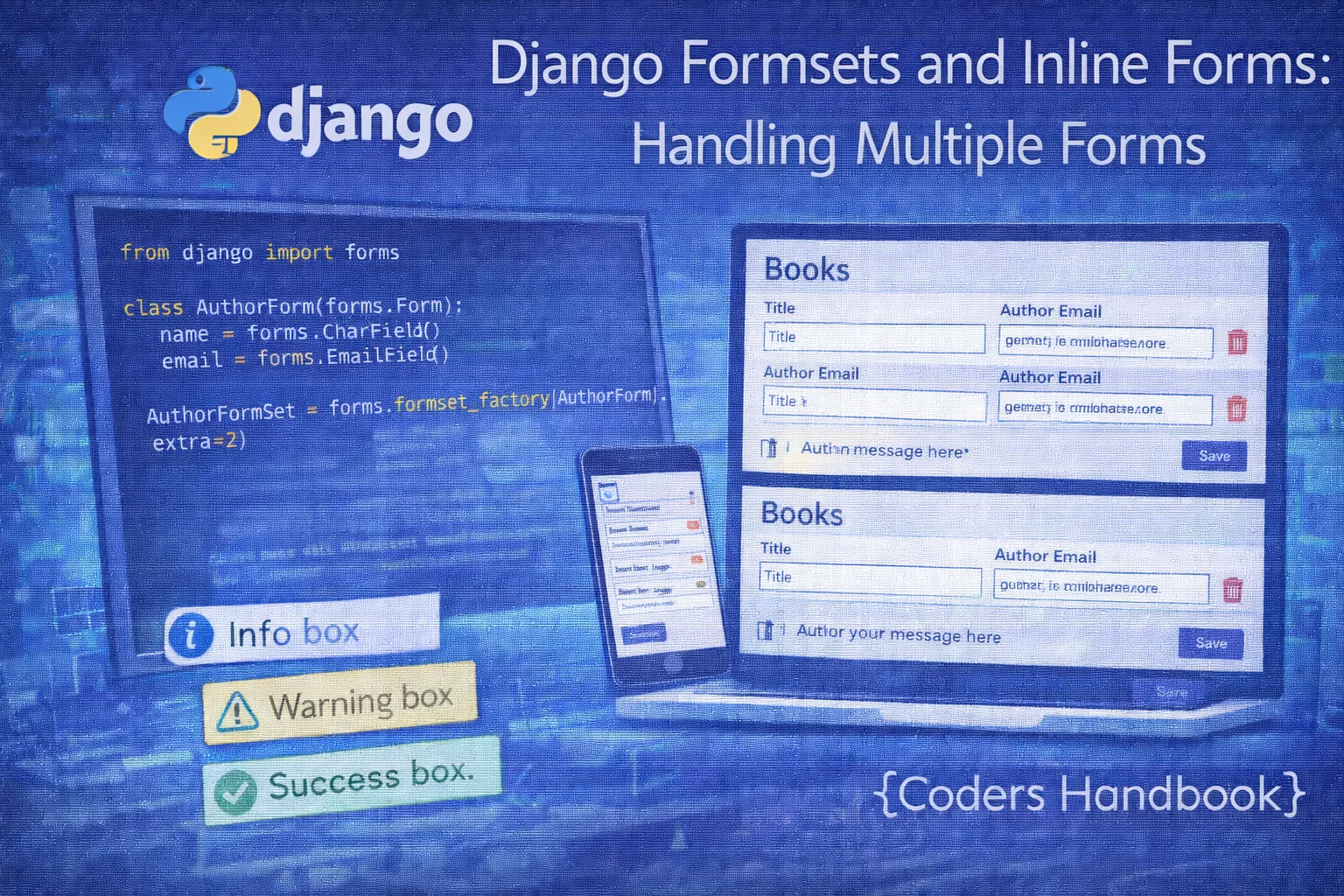 Django Formsets and Inline Forms: Handling Multiple Forms